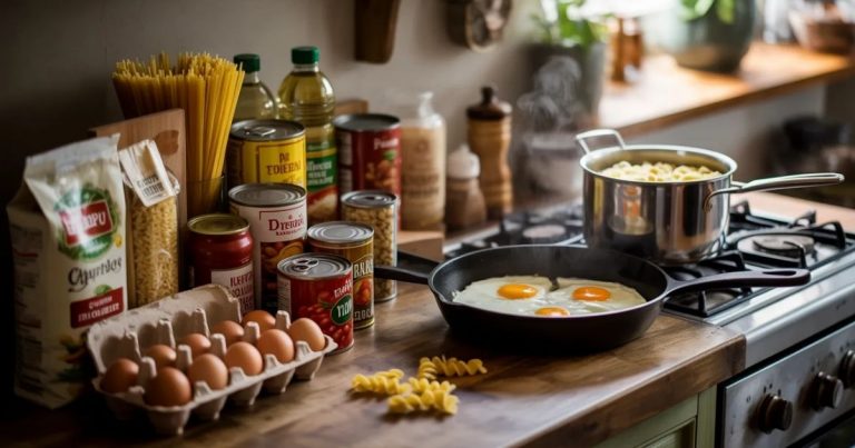 What to Cook When You Have Nothing at Home (Simple Pantry Meals)
